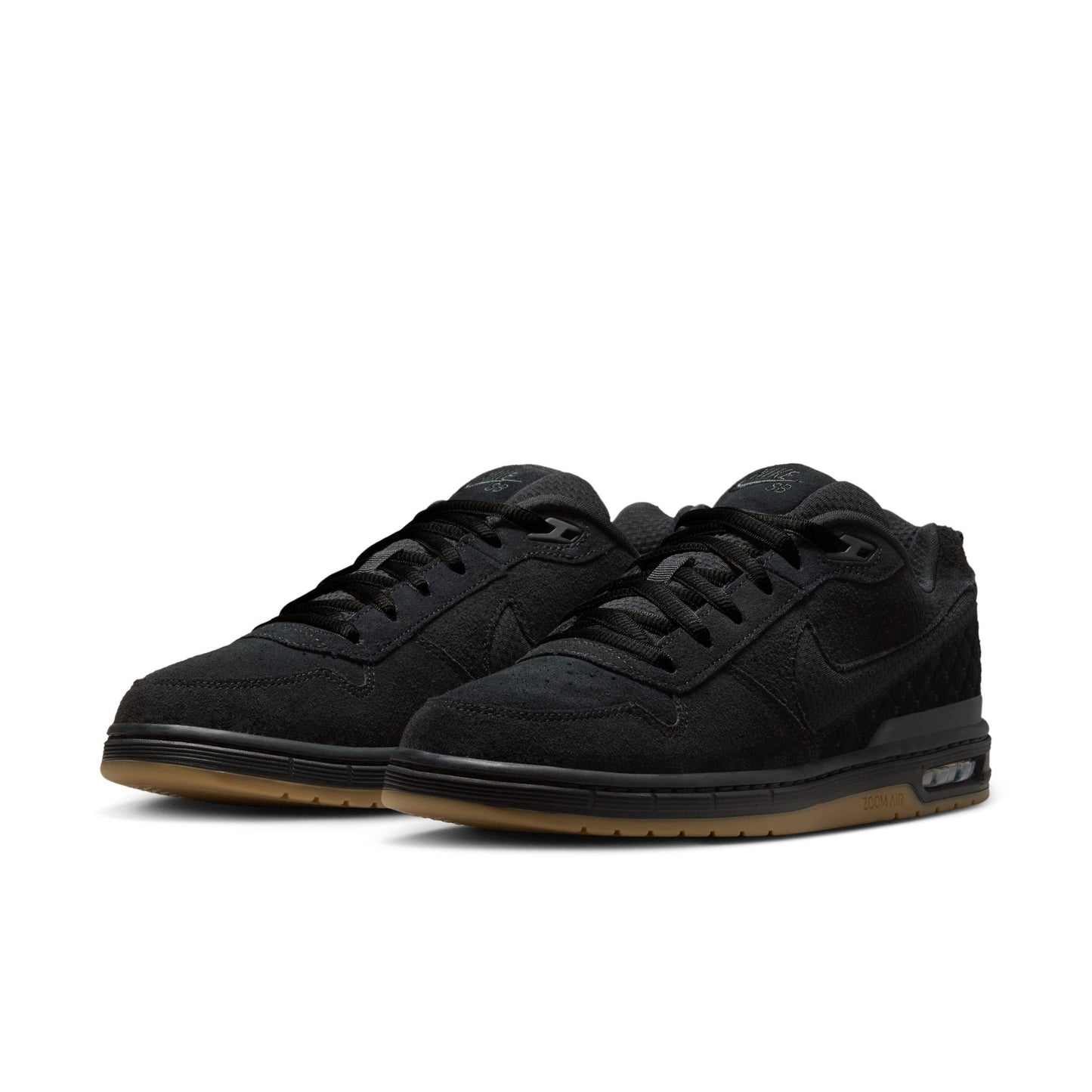 Nike SB Zoom Air Paul Rodriguez Low - Black/Black-Black-Gum Light Brown