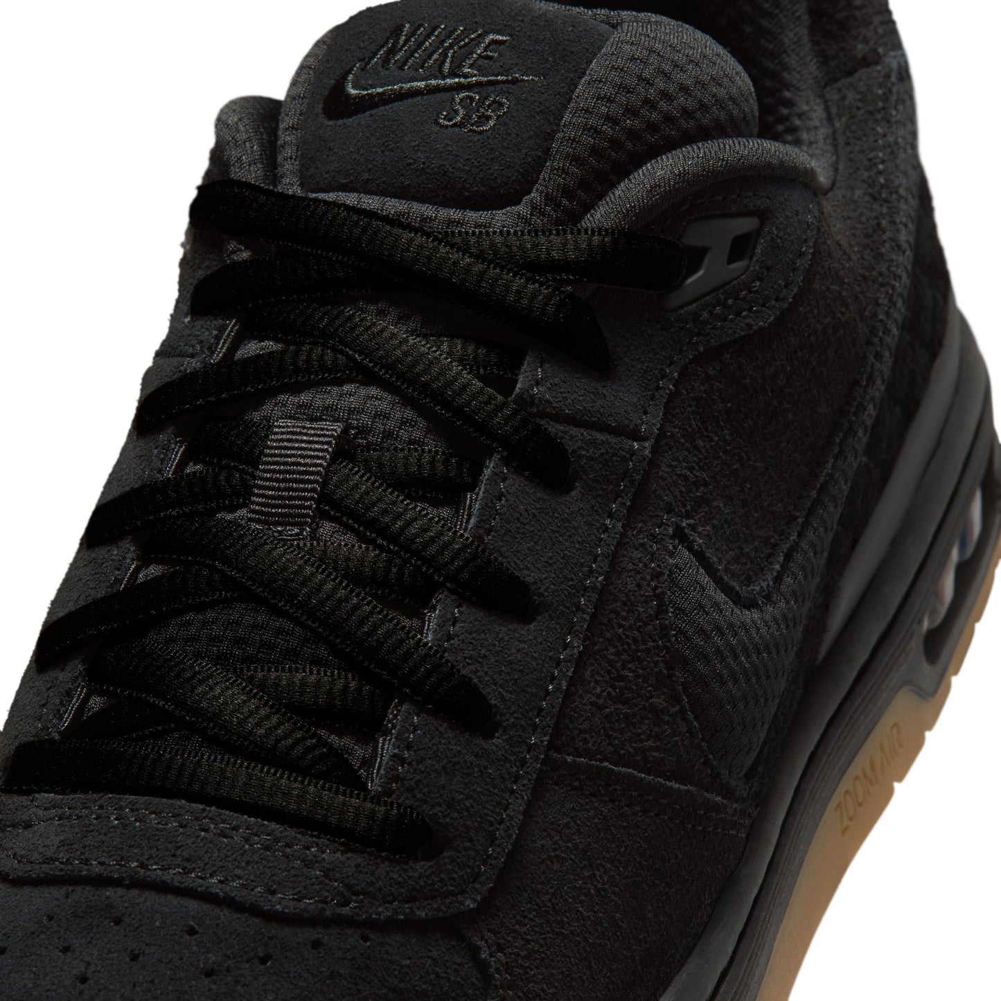 Nike SB Zoom Air Paul Rodriguez Low - Black/Black-Black-Gum Light Brown