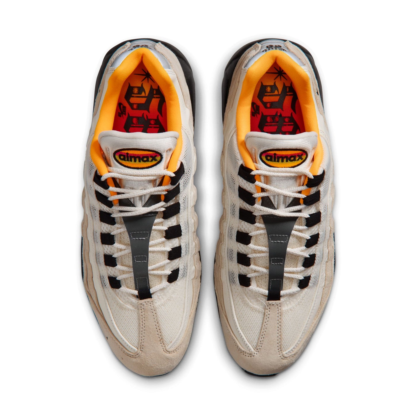 Nike SB Air Max 95 World Cup Pack - Sail/Black/Laser Orange