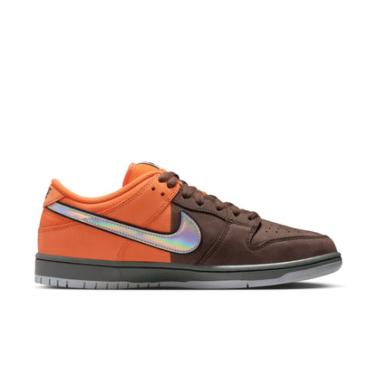 Nike SB Dunk Low Pro - Safety Orange/Wolf Grey-Baroque Brown