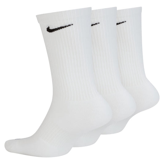 Nike Everyday Lightweight Crew Sock 3 Pack - White