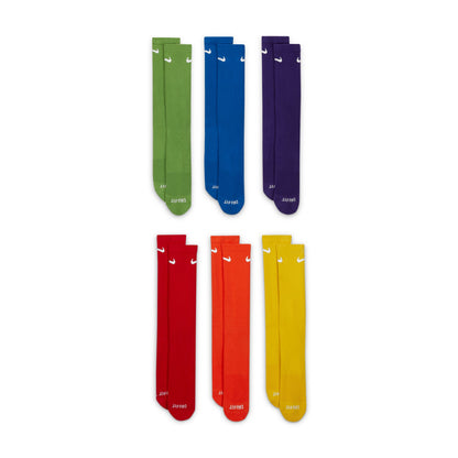 Nike Everyday Plus Cushioned Sock 6-Pack - Multi-Coloured