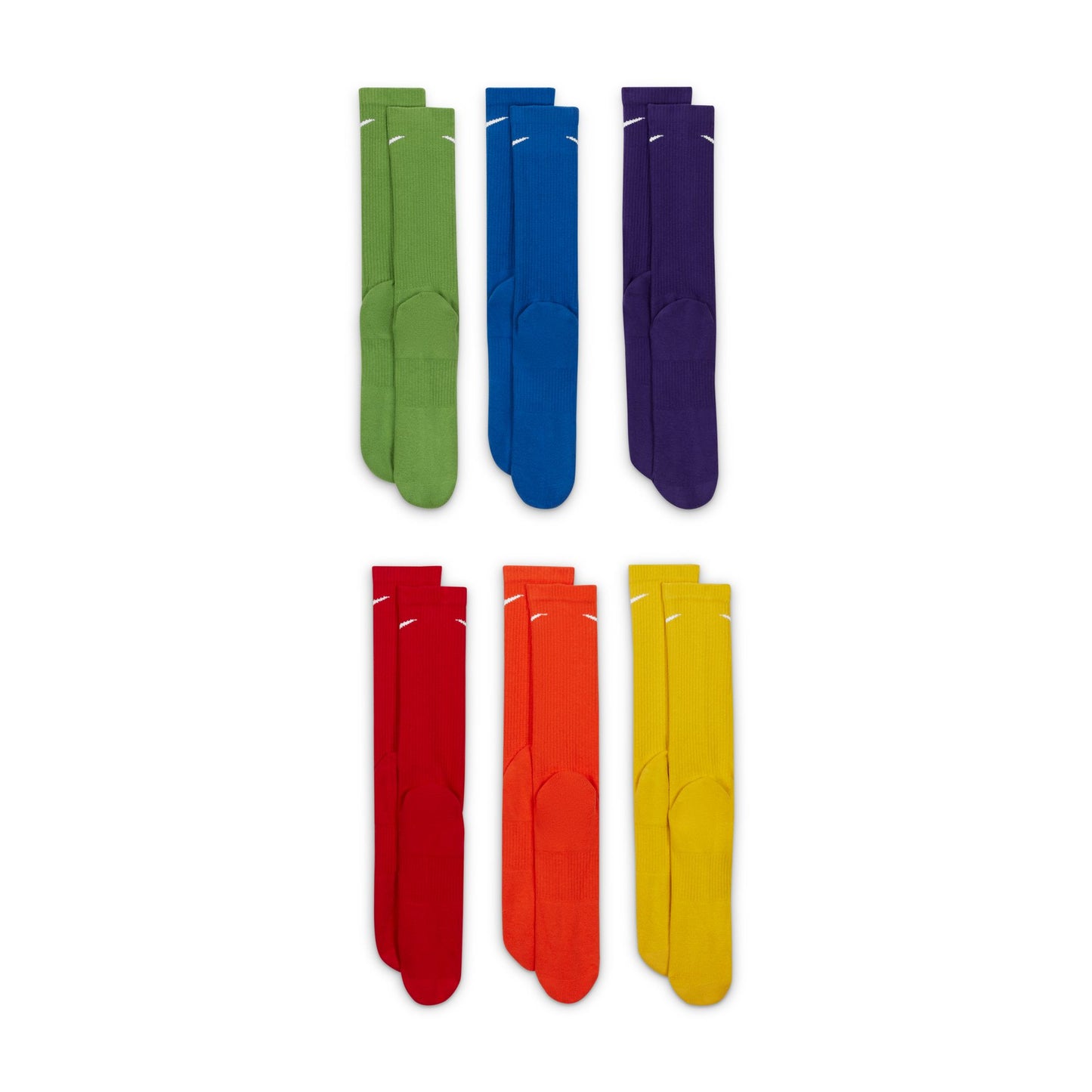 Nike Everyday Plus Cushioned Sock 6-Pack - Multi-Coloured