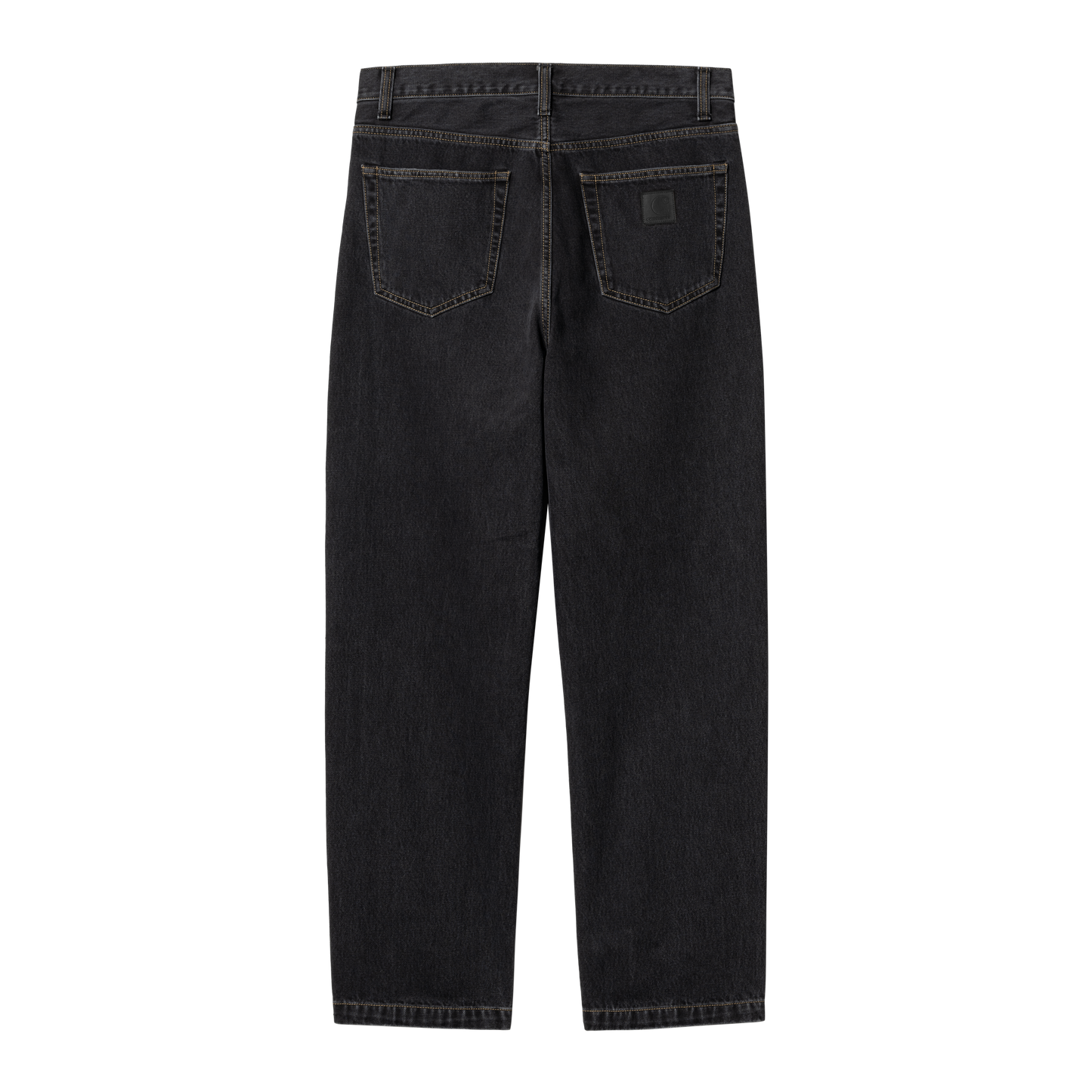 Carhartt WIP Aaron Pant - Black Stone Washed