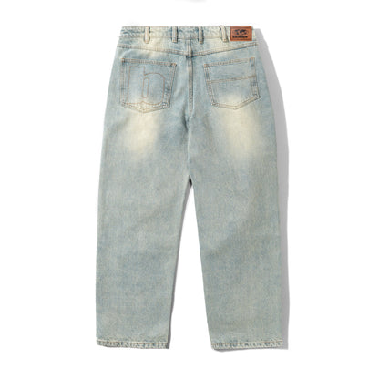 Butter Goods Ace Denim Jeans - Distressed Light Blue