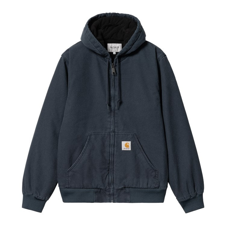 Carhartt WIP Active Jacket - Heavy Stone Wash Blue