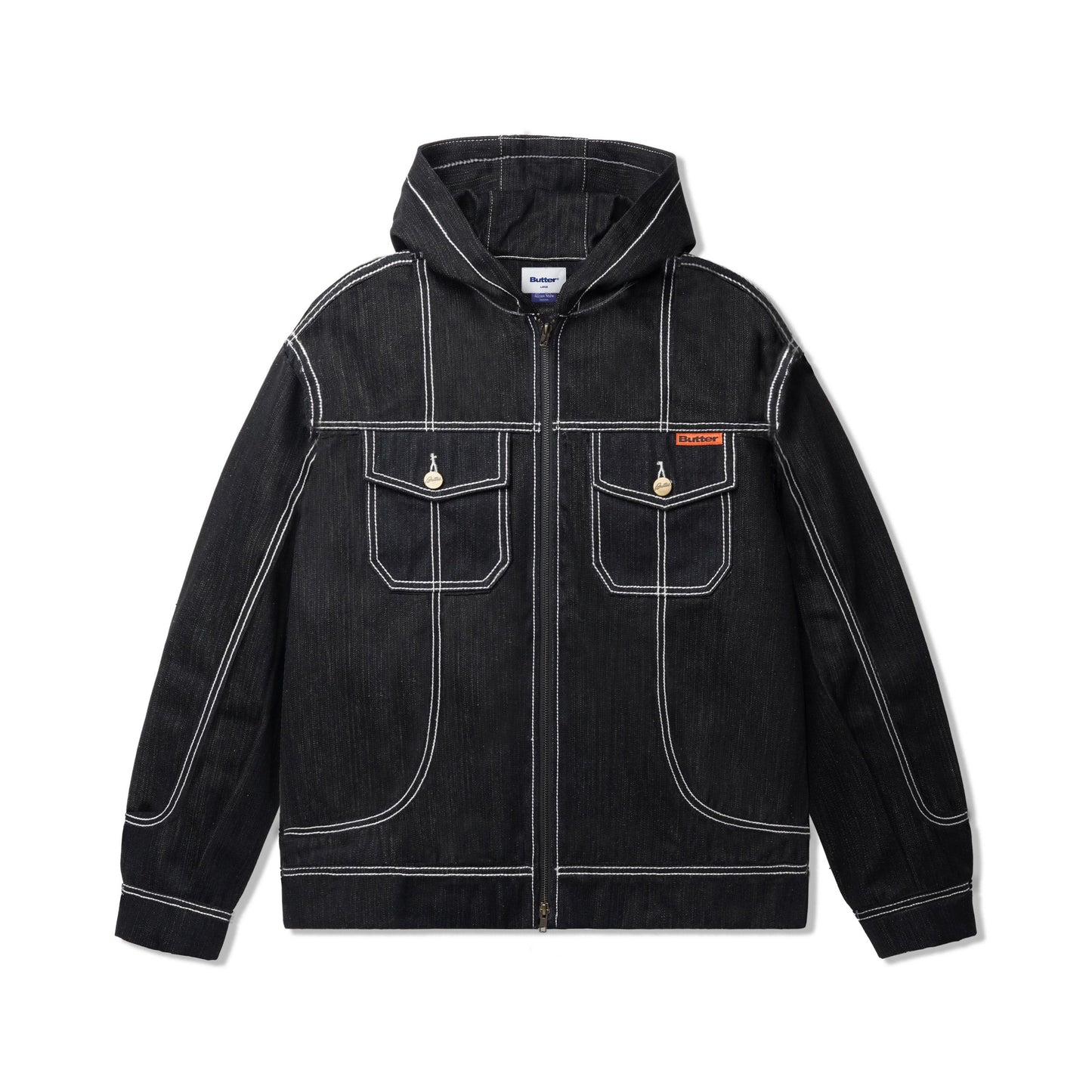 Butter Goods Adilson Denim Jacket - Black