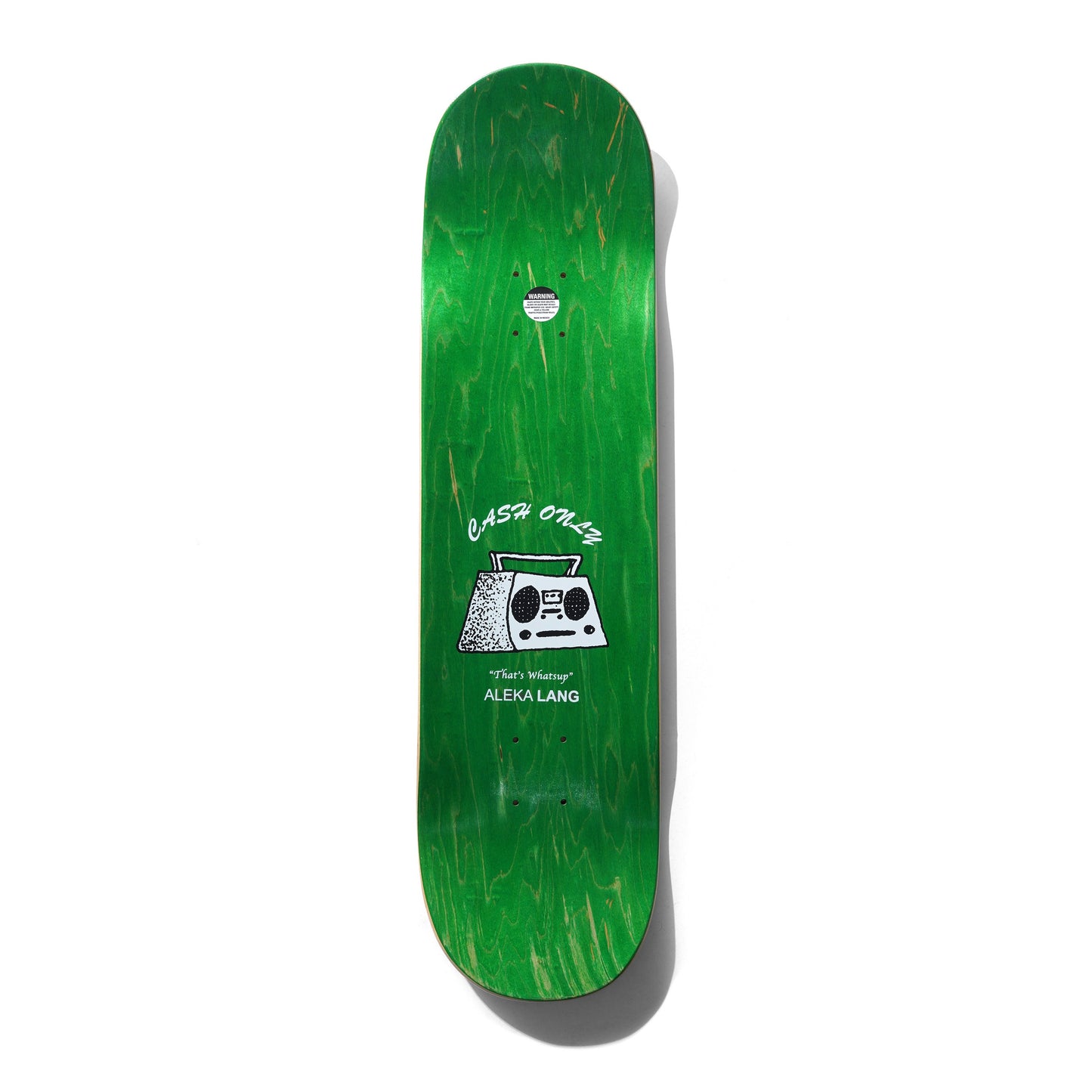 Cash Only Aleka Deck - 7.75