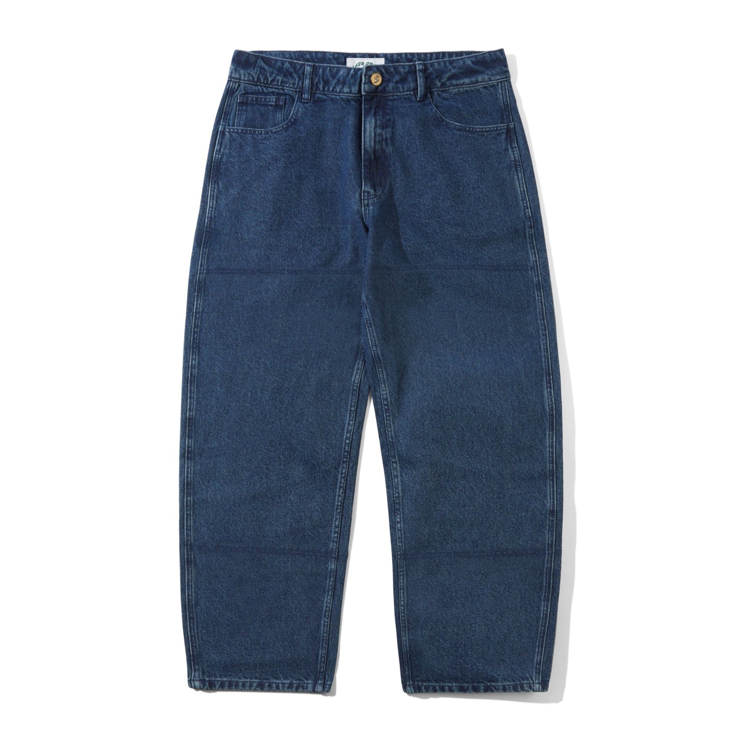Cash Only Aleka Denim Jeans - Washed Mid Blue