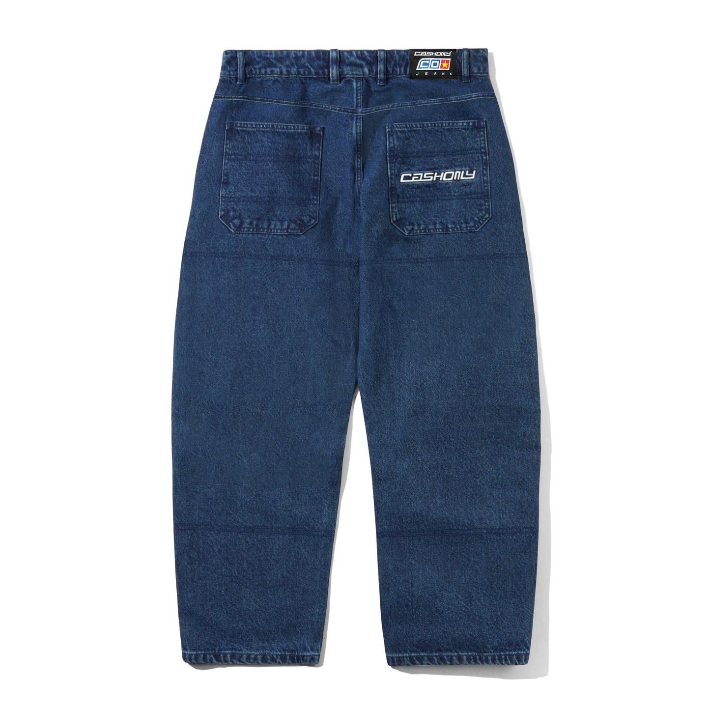 Cash Only Aleka Denim Jeans - Washed Mid Blue