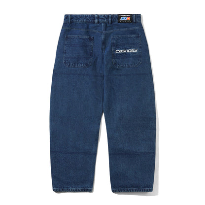 Cash Only Aleka Denim Jeans - Washed Mid Blue