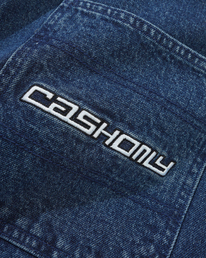 Cash Only Aleka Denim Jeans - Washed Mid Blue