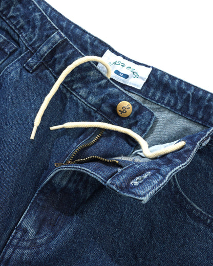 Cash Only Aleka Denim Jeans - Washed Mid Blue
