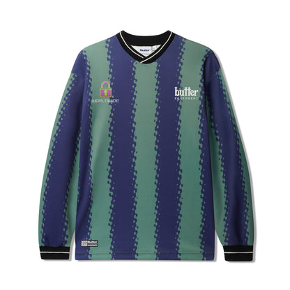 Butter Goods All City Longsleeve Jersey - Navy/Army