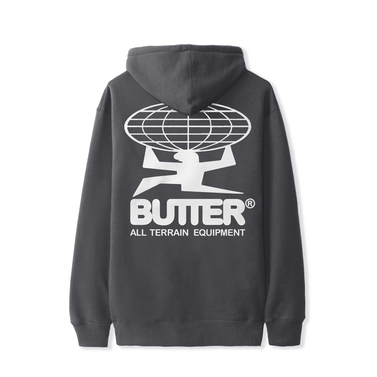 Butter Goods All Terrain Hoodie - Washed Steel