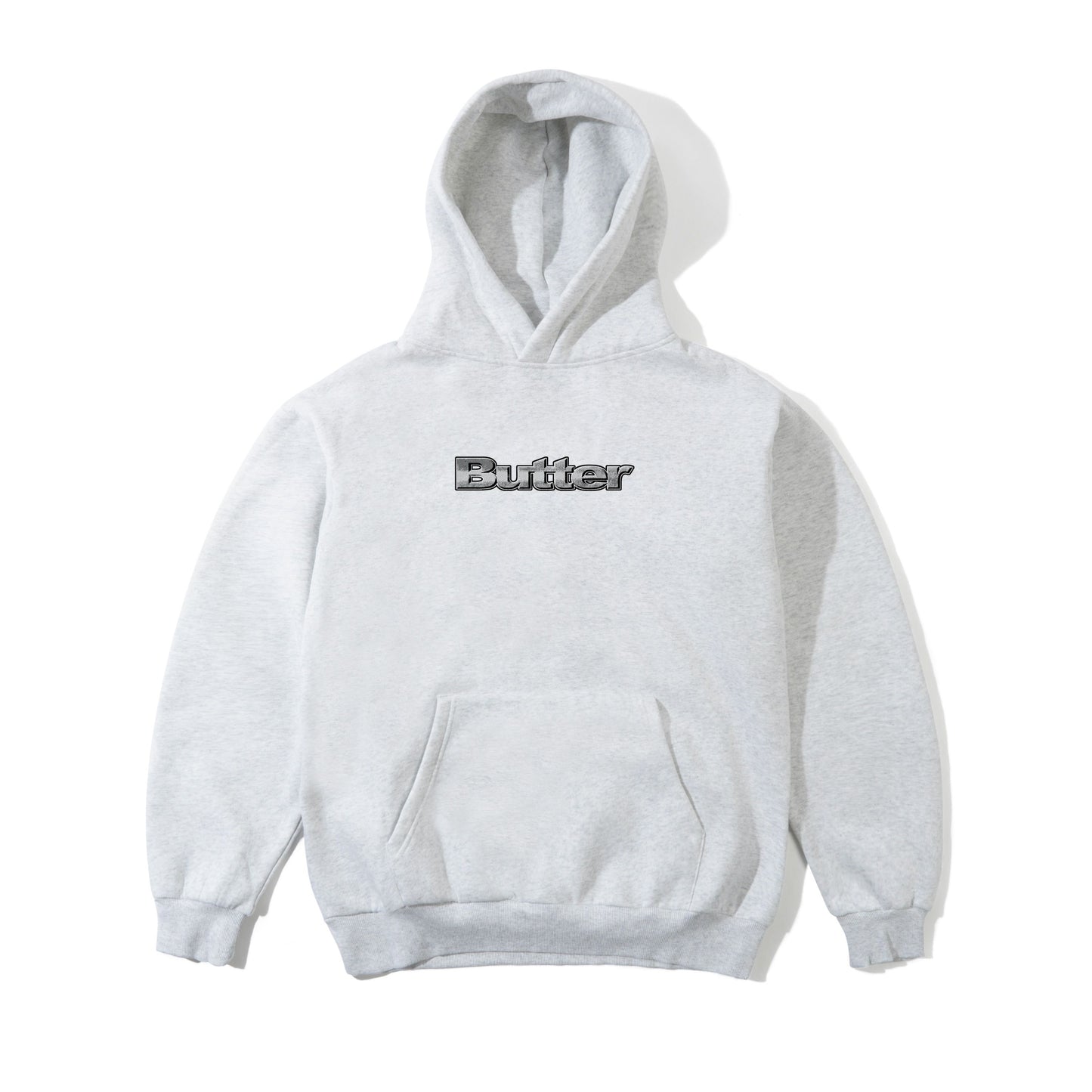 Butter Goods Alloy Logo Hoodie - Ash