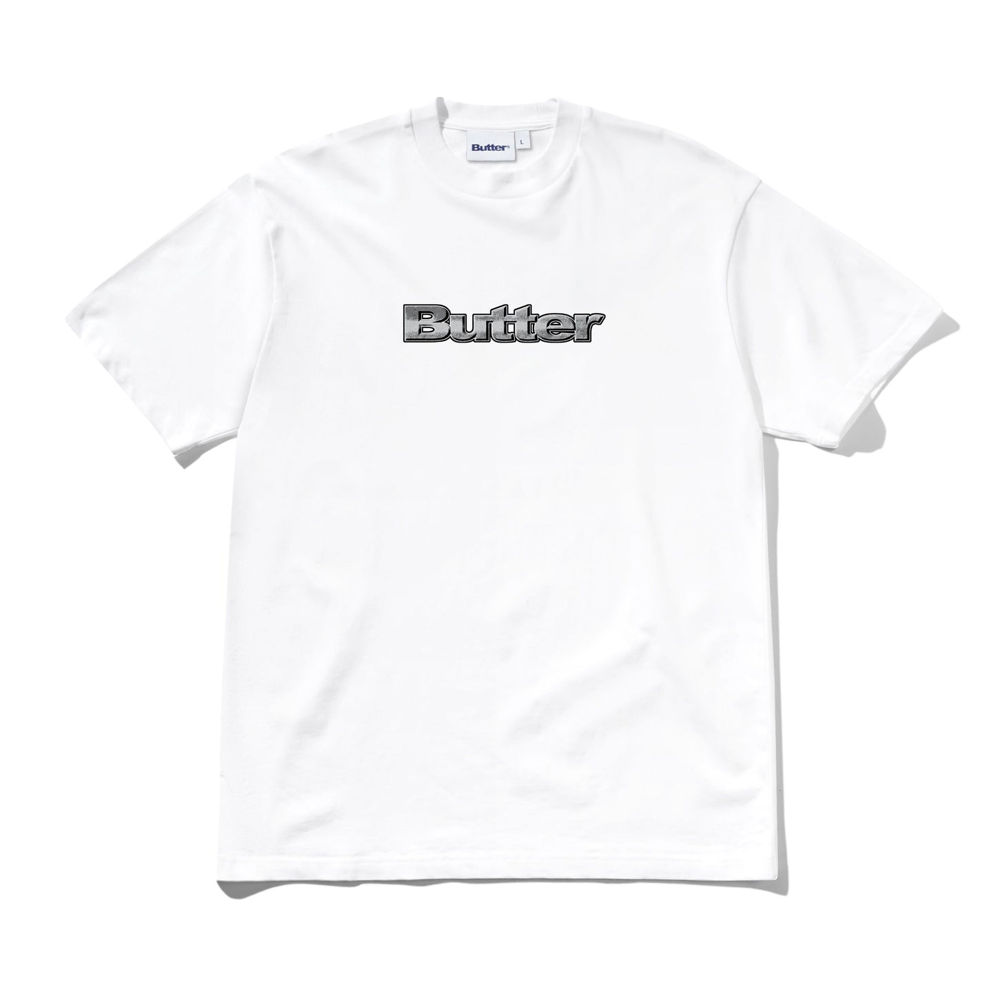Butter Goods Alloy Logo Tee - White