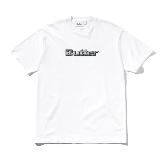 Butter Goods Alloy Logo Tee - White