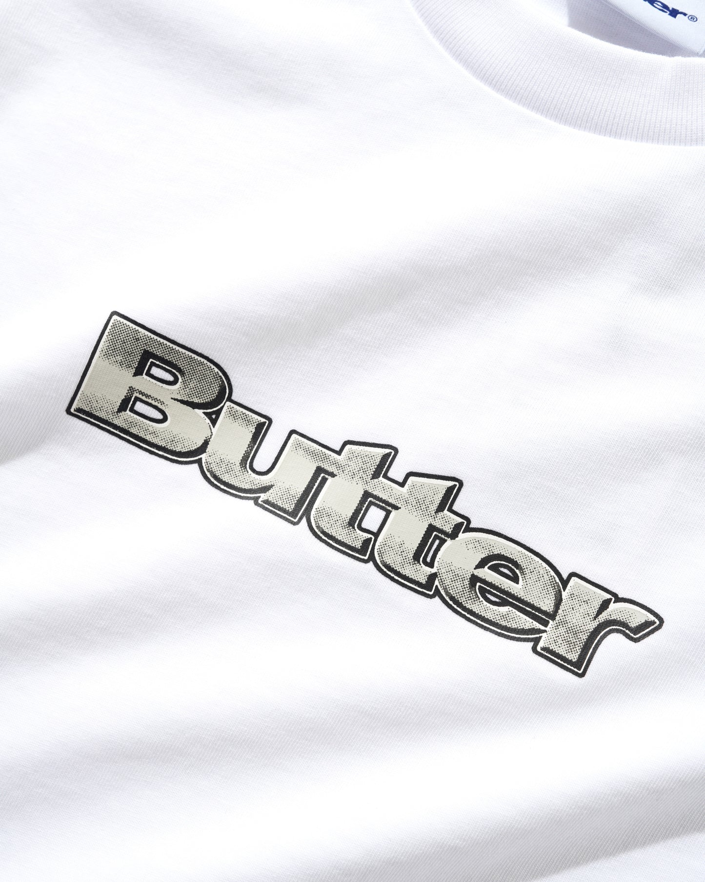 Butter Goods Alloy Logo Tee - White