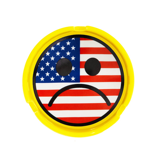 Carpet Company American Sad Ashtray - Yellow