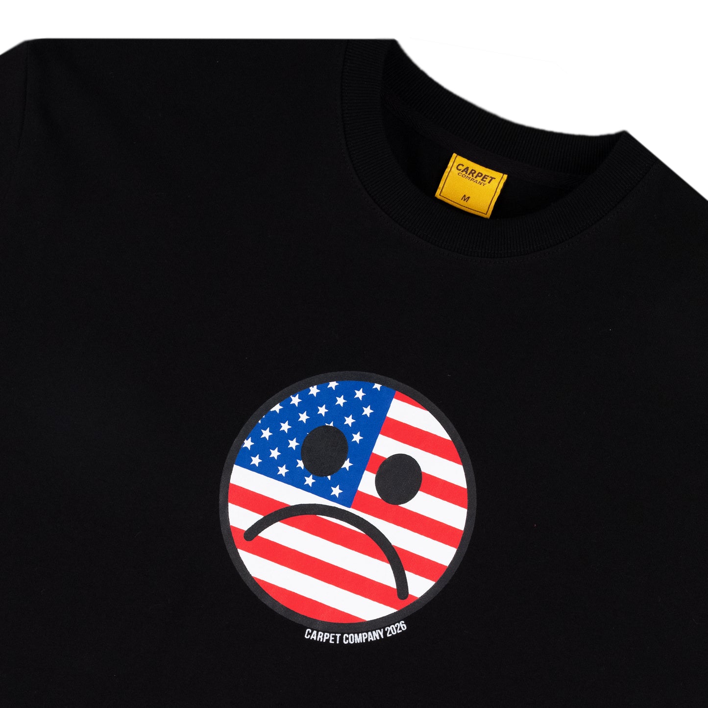 Carpet Company American Sad Tee - Black