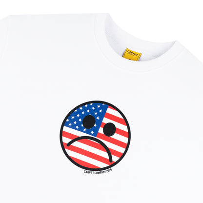 Carpet Company American Sad Tee - White