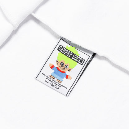 Carpet Company Low IQ Dog Tee - White