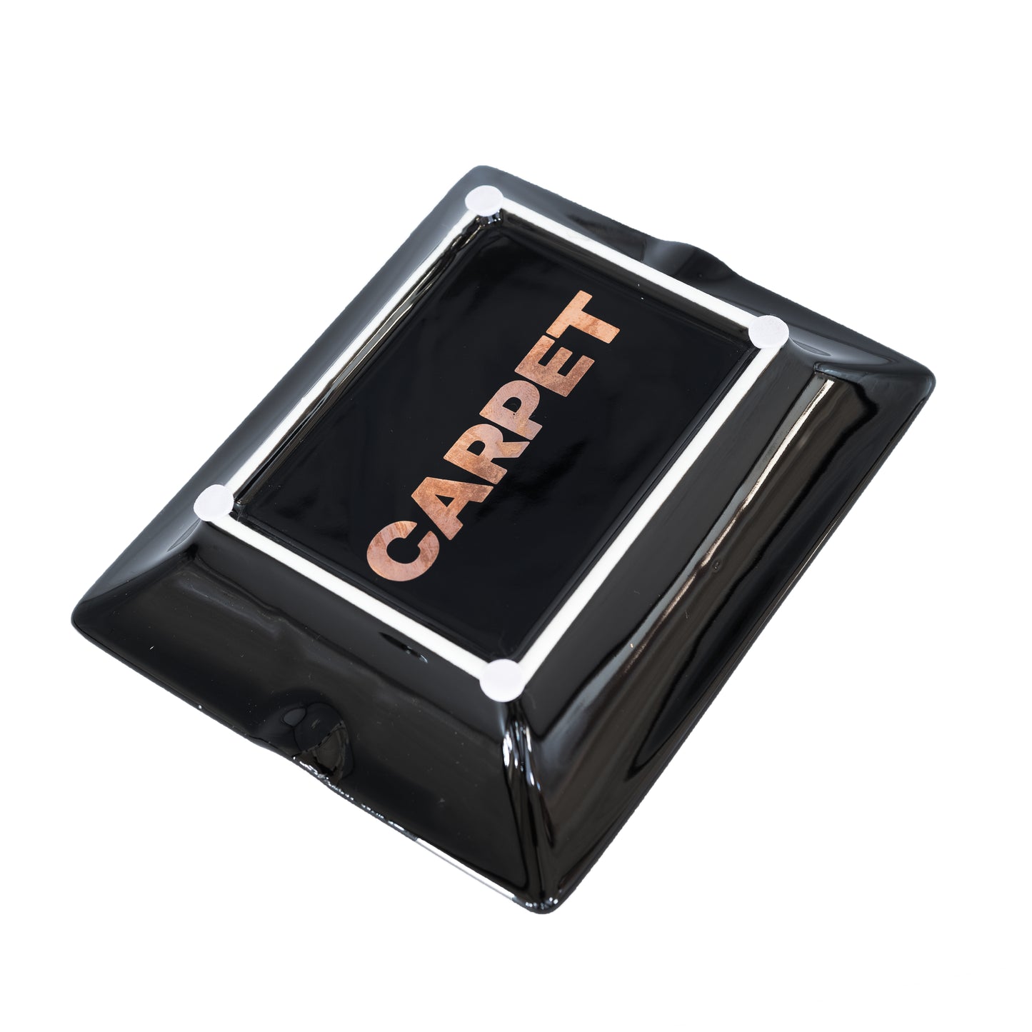 Carpet Company C-Star Ceramic Ash Tray - Black