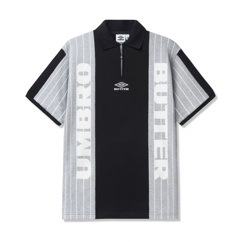 Butter Goods X Umbro Athetlica Polo Shirt - Black