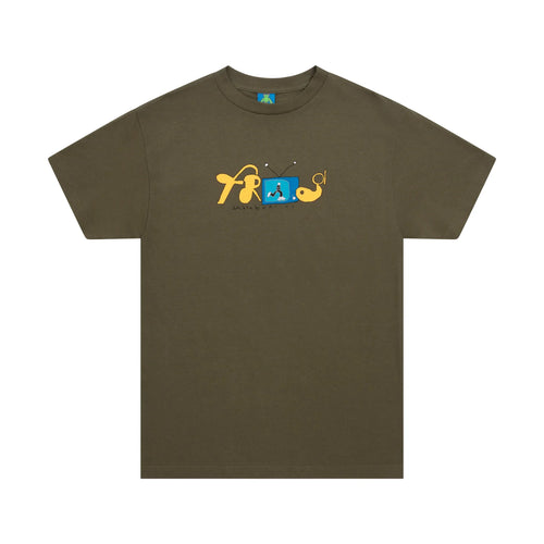 Frog Television Tee - Army