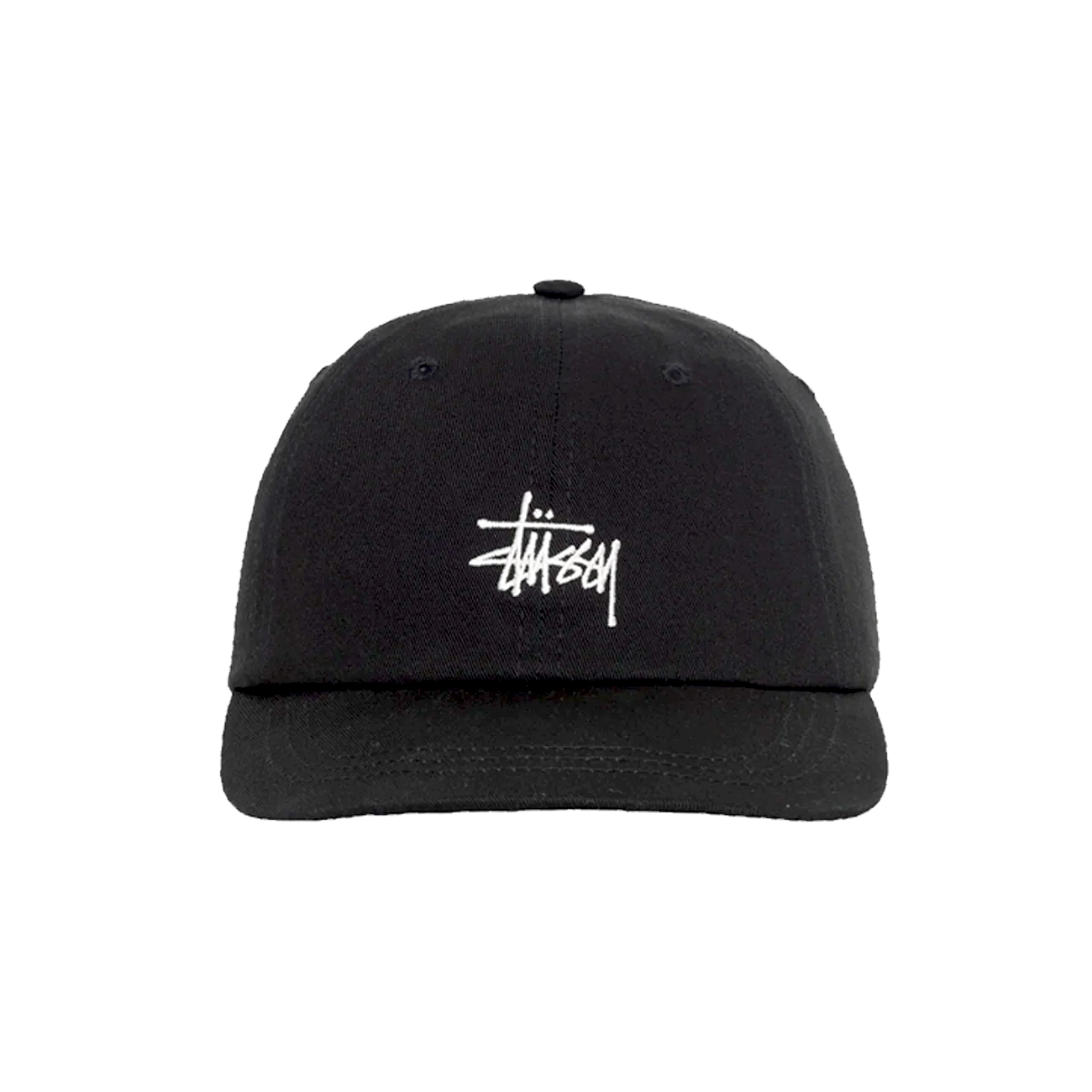 Stussy Basic Stock Low Pro Cap - Black