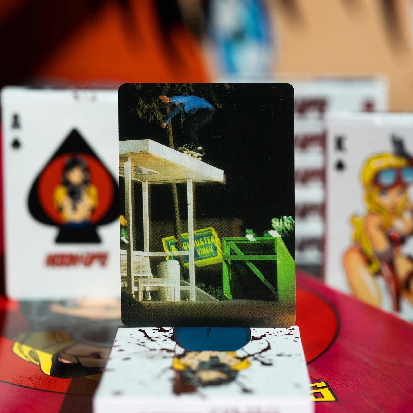 Hook-Ups Barrel Of A Gun Playing Cards