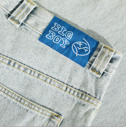 Polar Big Boy Jeans - Light Blue (Original Pocket Embroidery)