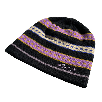 Frog Lost Beanie - Black/Purple