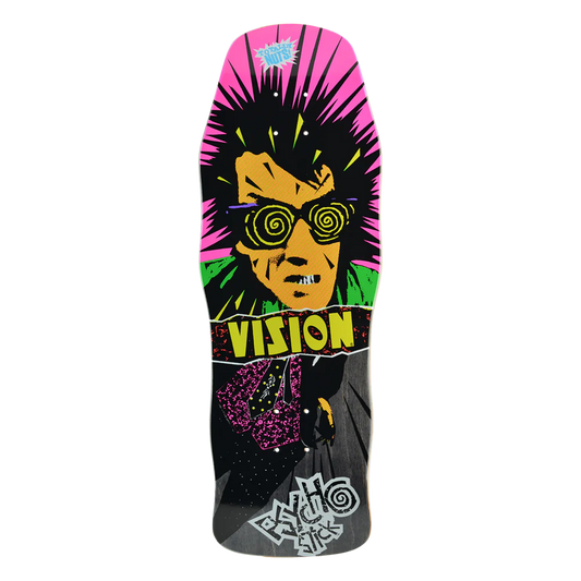 Vision Original Psycho Stick Deck - 10"x30" Black Stain