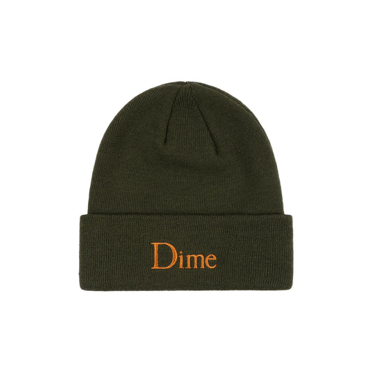 Dime Classic Wool Fold Beanie - Army