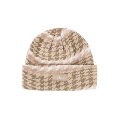 Dime Wavetooth Cuff Beanie - Tan