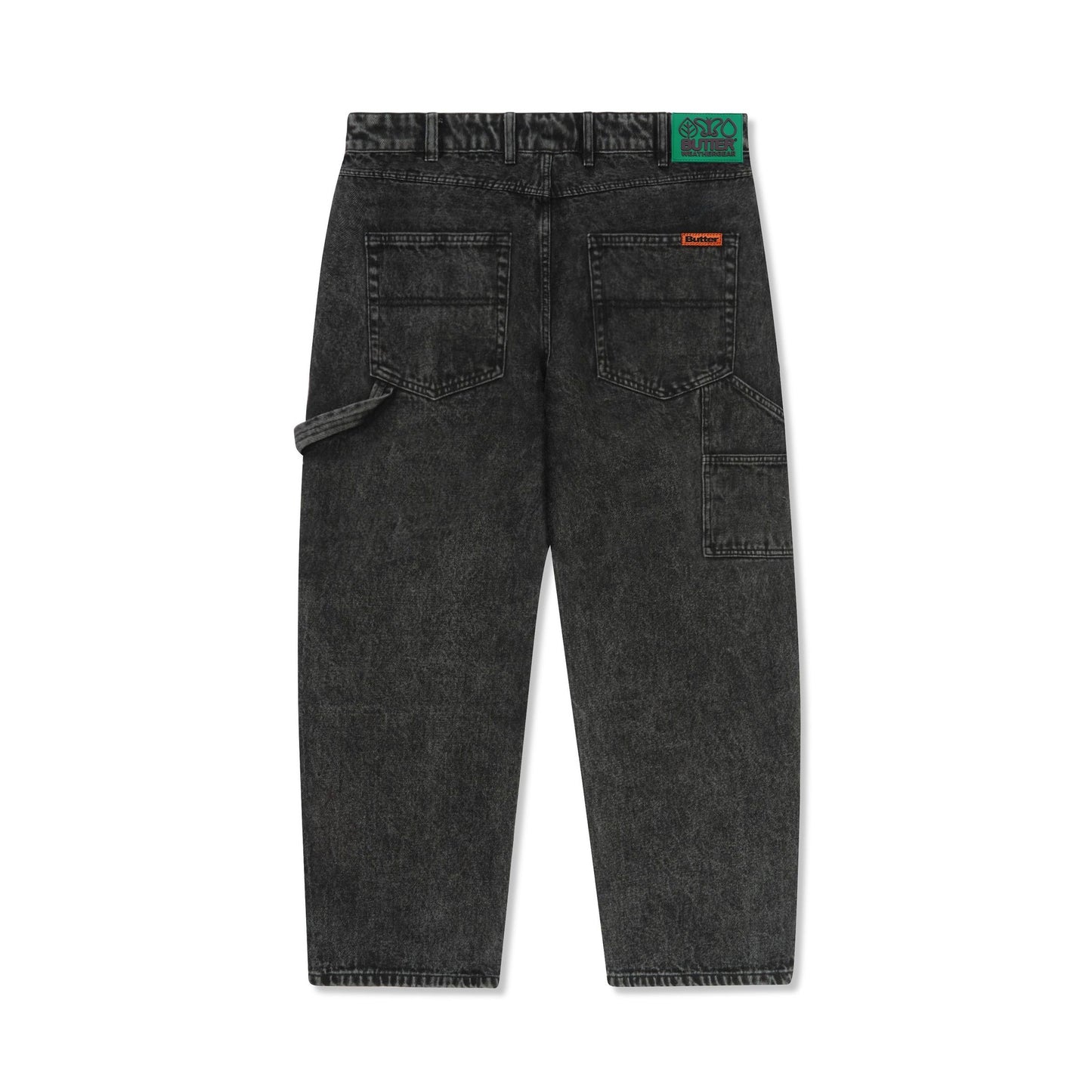 Butter Goods Weathergear Denim Jeans - Faded Black