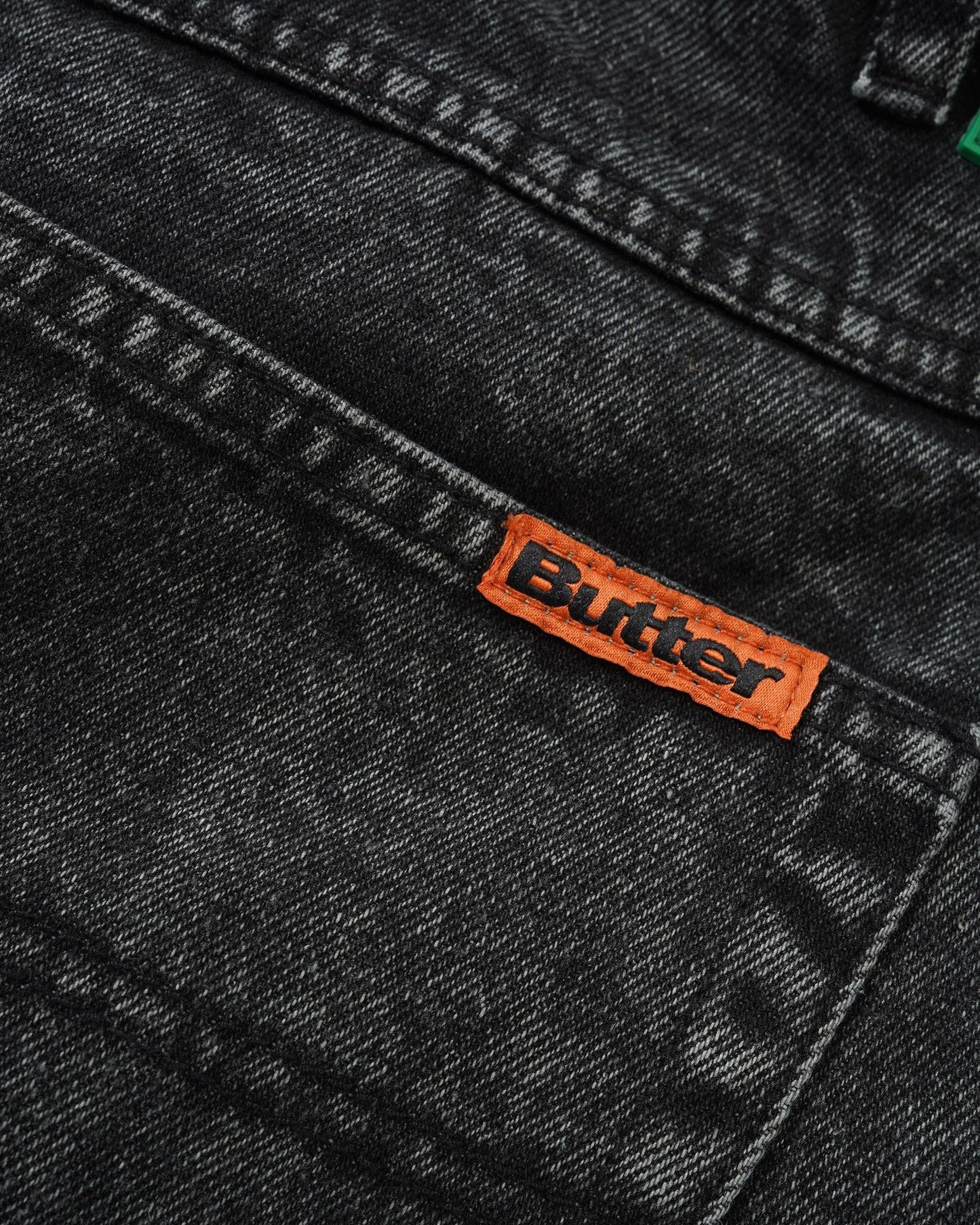 Butter Goods Weathergear Denim Jeans - Faded Black