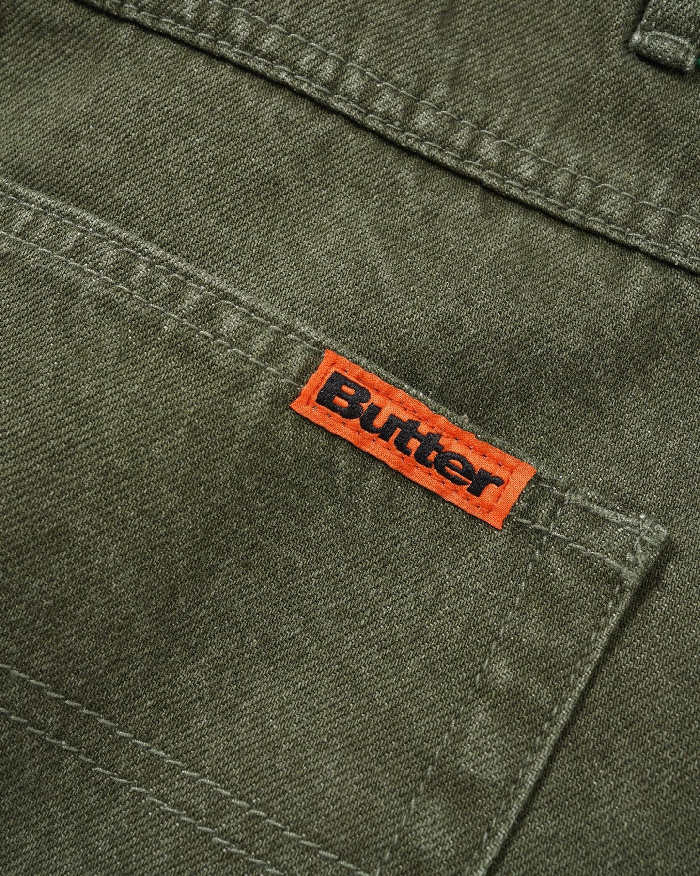 Butter Goods Weathergear Denim Jeans - Faded Army