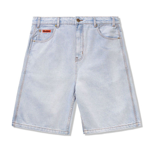 Butter Goods Baggy Denim Shorts - Light Blue