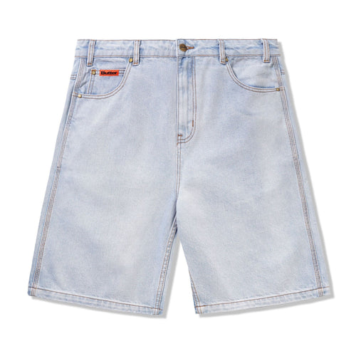 Butter Goods Baggy Denim Shorts - Light Blue