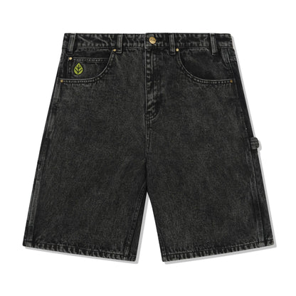 Butter Goods Weathergear Denim Shorts - Faded Black