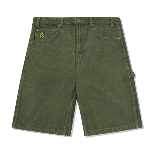 Butter Goods Weathergear Denim Shorts - Faded Army