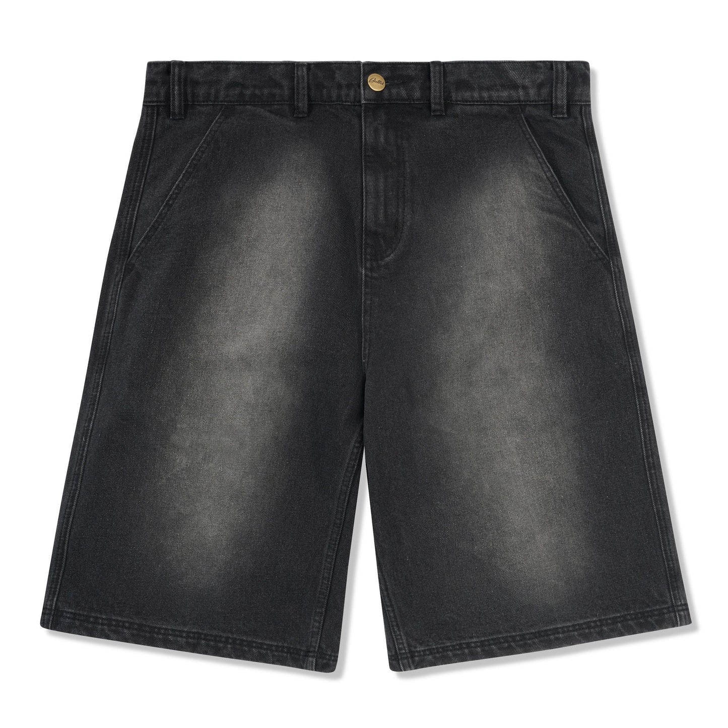 Butter Goods Work Shorts - Distressed Black