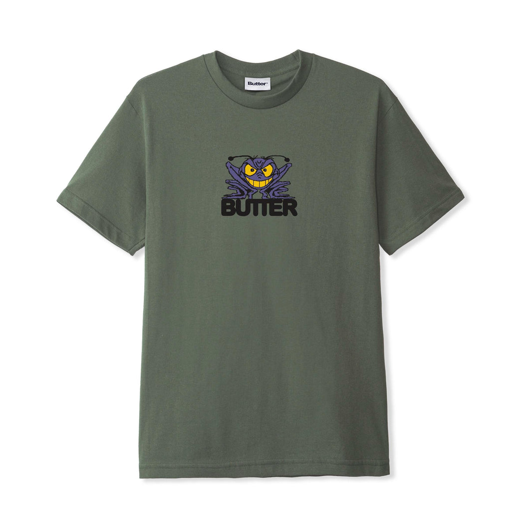 Butter Goods Insect Tee - Army