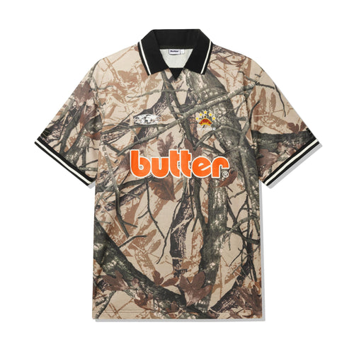 Butter Goods Foliage Camo Jersey - Tan