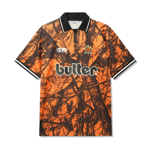 Butter Goods Foliage Camo Jersey - Orange