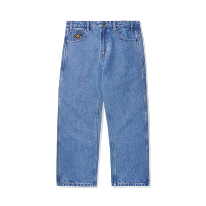 Butter Goods Pooch Relaxed Denim Jeans - Washed Indigo