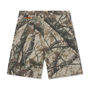 Butter Goods Foliage Camo Denim Shorts - Tan